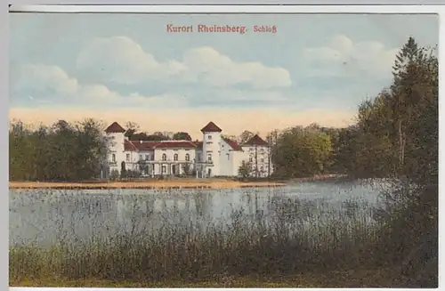 (20899) AK Schloss Rheinsberg, vor 1945