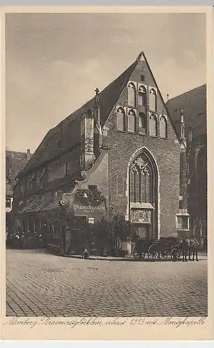 (20836) AK Nürnberg, Bratwurstglöcklein, vor 1945