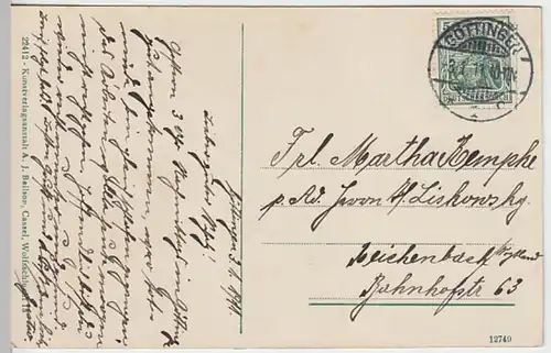 (20795) AK Göttingen, Panorama 1911