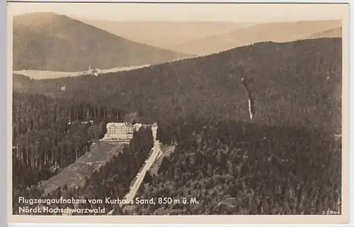 (20793) Foto AK Bühl, Schwarzwald, Kurhaus Sand 1938