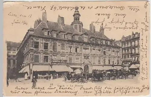 (20756) AK Lille, Frankr., Alte Börse 1903