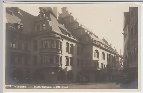 (20716) Foto AK München, Hofbräuhaus, vor 1945