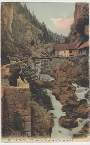 (20663) AK Dauphine, Gorges de la Bourne, vor 1945