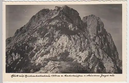 (20613) Foto AK Hochstaufen, Reichenhaller Haus, vor 1945