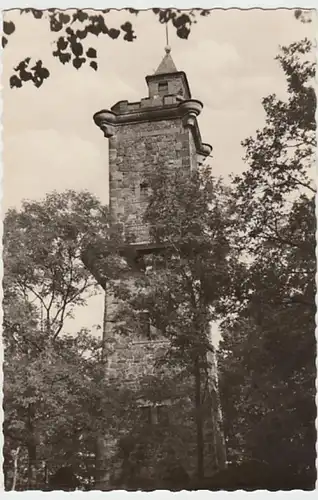 (20597) Foto AK Berggießhübel, Bismarckturm 1961