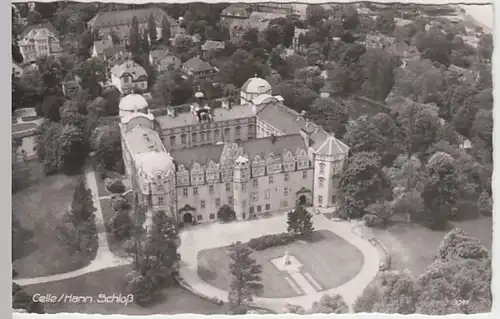 (20586) Foto AK Celle, Nieders., Schloss 1956