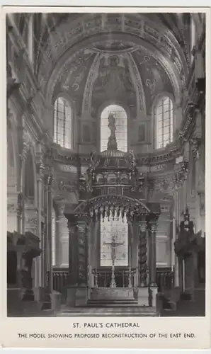 (20576) Foto AK London, St. Pauls Cathedral, Inneres