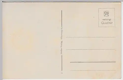 (20554) AK Bamberg, Altenburg, vor 1945