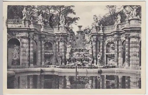 (20516) AK Dresden, Zwinger, Nymphenbad 1930