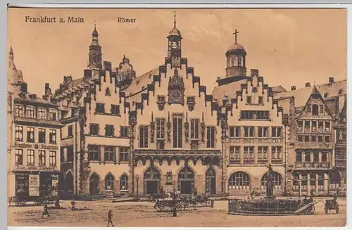(20508) AK Frankfurt am Main, Römer, vor 1945
