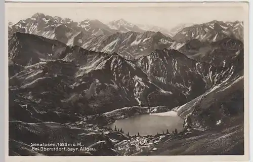(20495) Foto AK Seealpsee, Allgäuer Alpen 1929