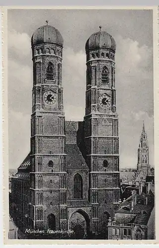 (20457) AK München, Frauenkirche, vor 1945
