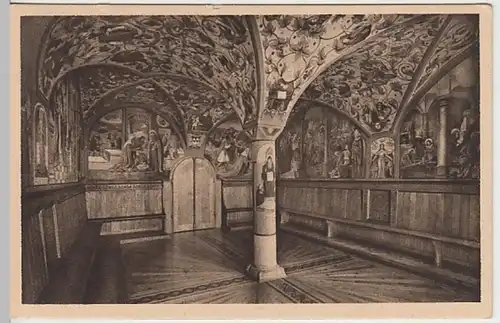 (20444) AK Salzburg, Kloster Nonnberg, Kapitelsaal, vor 1945