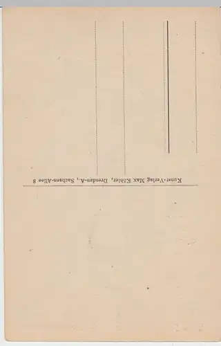 (20399) AK Sächs. Schweiz, Amselfall, vor 1945