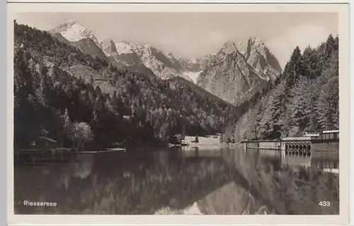 (20360) Foto AK Rießersee 1934