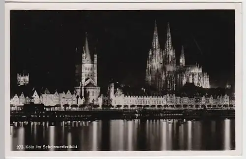 (20341) Foto AK Köln, Groß St. Martin, Dom 1939