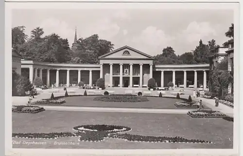 (20333) Foto AK Bad Oeynhausen, Brunnenhalle, vor 1945