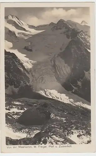 (20326) Foto AK Wilder Freiger, Pfaff, Zuckerhütl, vor 1945