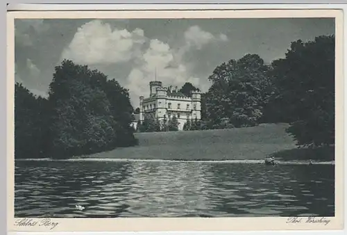 (20319) AK Schloss Berg, Starnberger See, vor 1945