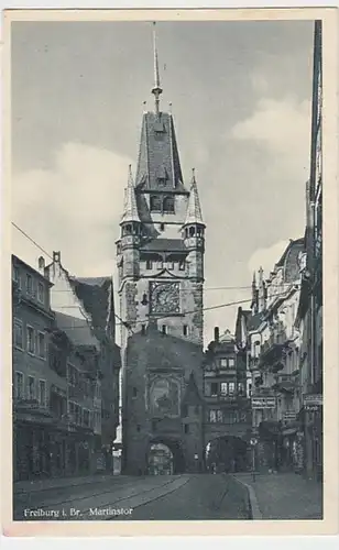 (20299) AK Freiburg im Breisgau, Martinstor, vor 1945