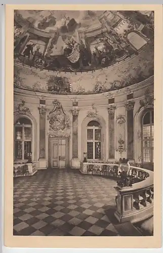 (20295) AK Schloss Bruchsal, Treppenhaus, vor 1945