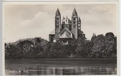 (20294) Foto AK Speyer, Dom, vor 1945