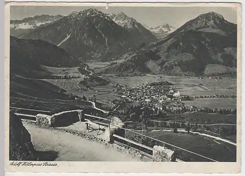 (20279) AK Bad Hindelang, Bad Oberdorf, Panorama 1933-45