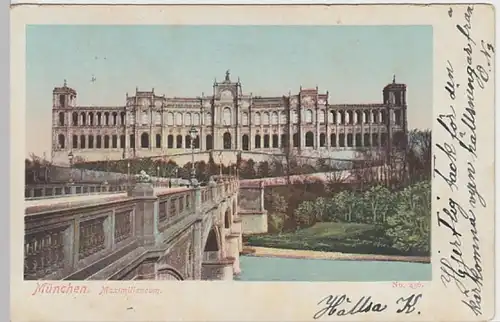 (20273) AK München, Maximilianeum 1902