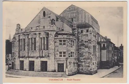 (20255) AK Osnabrück, Stadttheater 1916