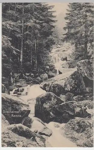(20183) AK Steinerne Renne, Harz 1915