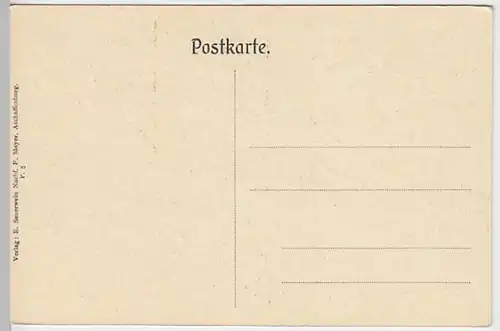 (20151) AK Aschaffenburg, Pompejanum, opfernde Römerinnen, v. 1945