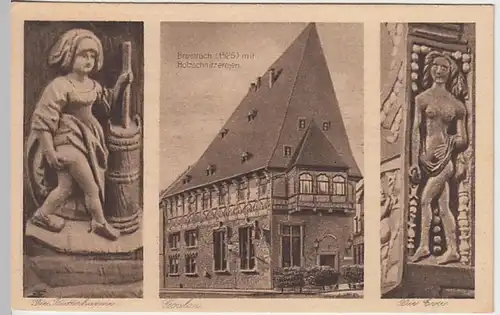 (20106) AK Goslar, Brusttuch, Butterhanne, Eva, vor 1945