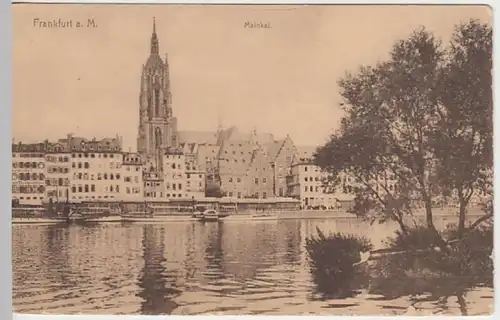 (20083) AK Frankfurt am Main, Stadtansicht, vor 1945