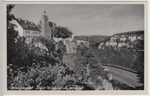 (20013) AK Schloss Werenwag Oberes Donautal 1944