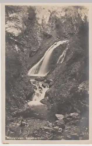 (20003) Foto AK Höllental, Ravenna Wasserfall, Schwarzwald, vor 1945