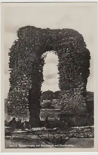 (19946) Foto AK Rolandswerth, Rolandsbogen 1934
