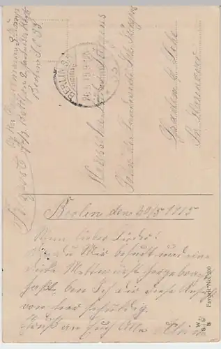 (19903) AK Berlin, Dom, Feldpost 1915