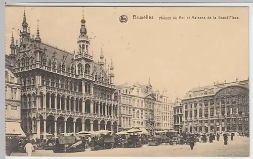 (19879) AK Bruxelles, Brüssel, Maison du Roi, Grand-Place 1916