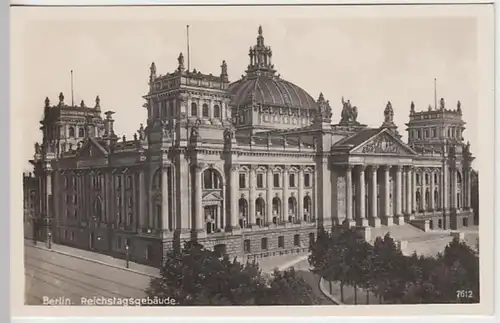(19850) Foto AK Berlin, Reichstag, vor 1945