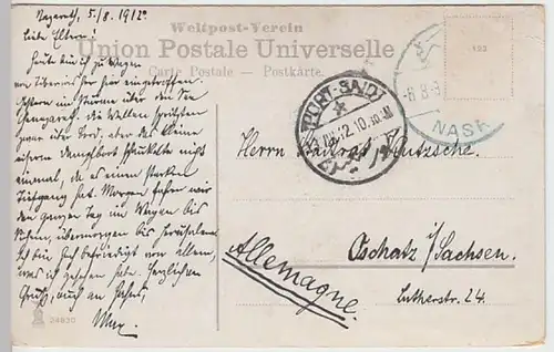 (19802) AK Nazareth, Panorama 1912