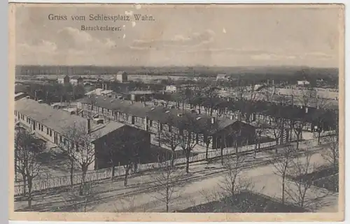 (19558) AK Gruß vom Truppenübungsplatz Wahn, Feldpost 1914