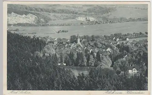 (19529) AK Bad Sachsa, Blick vom Katzenstein 1932
