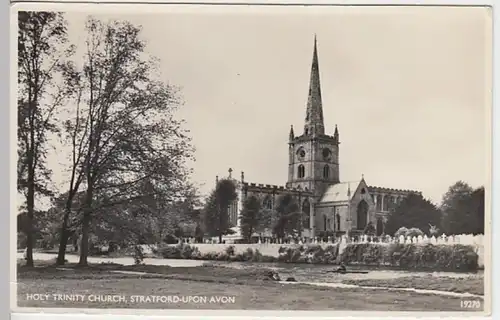 (19511) Foto AK Stratford-upon-Avon, Holy Trinity Church 1957