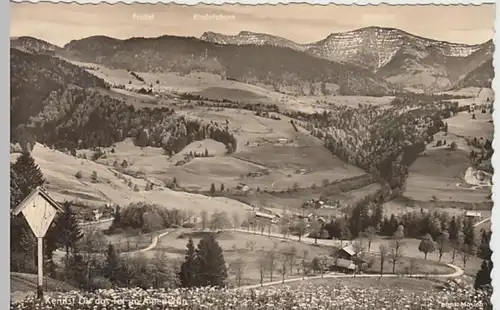 (19240) Foto AK vermutlich Oberstaufen, Aach, Allgäu, nach 1945