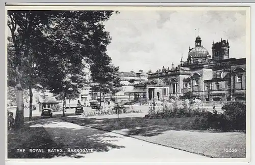 (19238) AK Harrogate, Royal Baths 1947