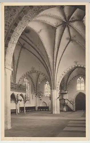 (19214) Foto AK Heiligen-Geist-Hospital, Querhalle, gelaufen 1954