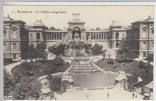 (19202) AK Marseille, Palais Longchamp, vor 1945