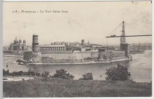 (19198) AK Marseille, Fort Saint-Jean, vor 1945