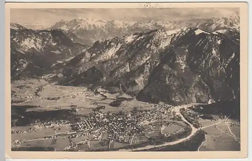 (19177) Foto AK Bad Reichenhall, Panorama vom Hochstaufen 1938