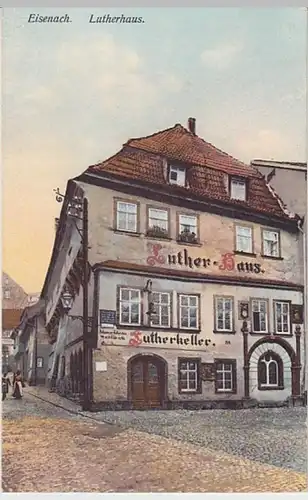 (19151) AK Eisenach, Thür., Lutherkeller 1912